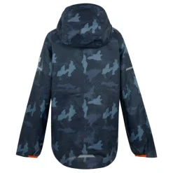 Kids' Printed Lever II Isolite 10000 Breathable Long Sleeve Hooded Waterproof Jacket