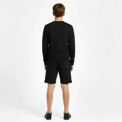 Kids' Print Fleece Jogger Shorts