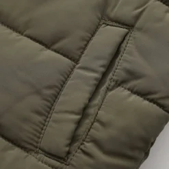 Kids' Quilted Windproof Sherpa Jacket