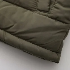 Kids' Quilted Windproof Sherpa Jacket