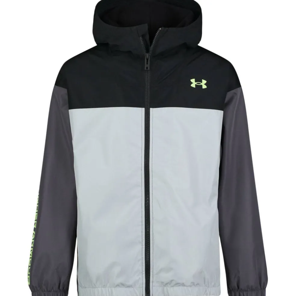 Kids' Rain Hooded Long Sleeve Rain Anorak