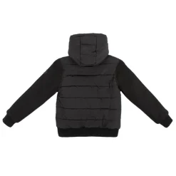 Kids' Sartorial Hooded Long Sleeve Quilted Jacket