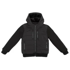 Kids' Sartorial Hooded Long Sleeve Quilted Jacket