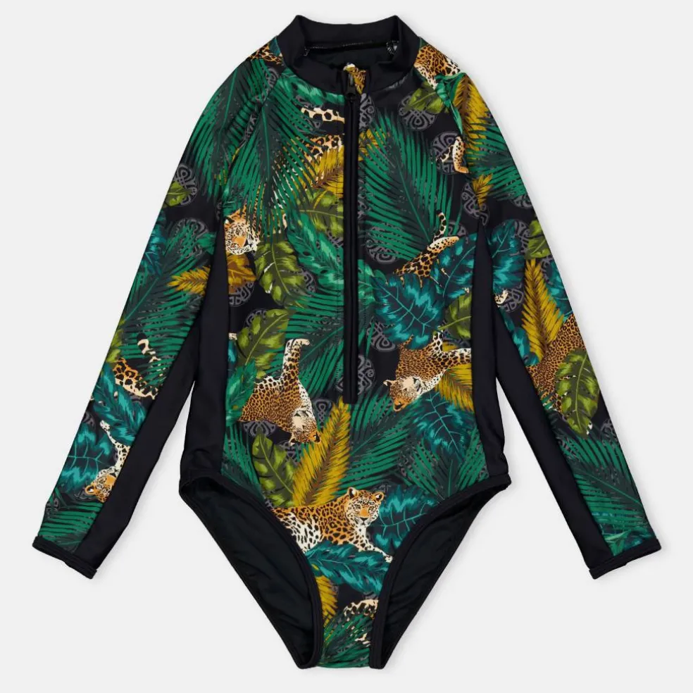 Kids' Scoop Neck Swimsuit