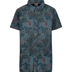 Kids' Short-Sleeve Patterned Shirt