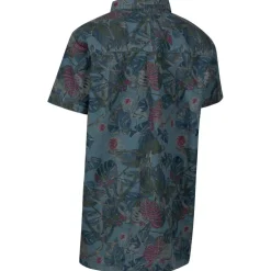 Kids' Short-Sleeve Patterned Shirt