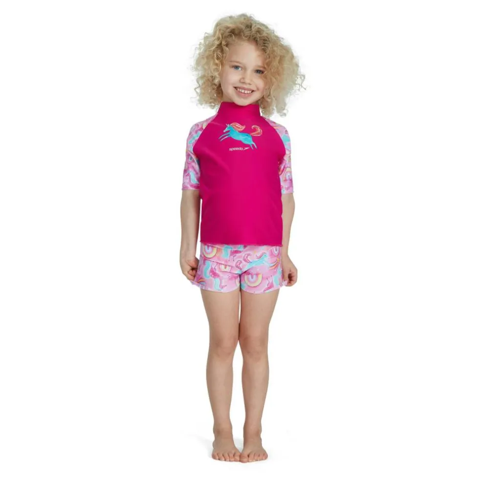Kids' Short-Sleeve Performance Gym Top