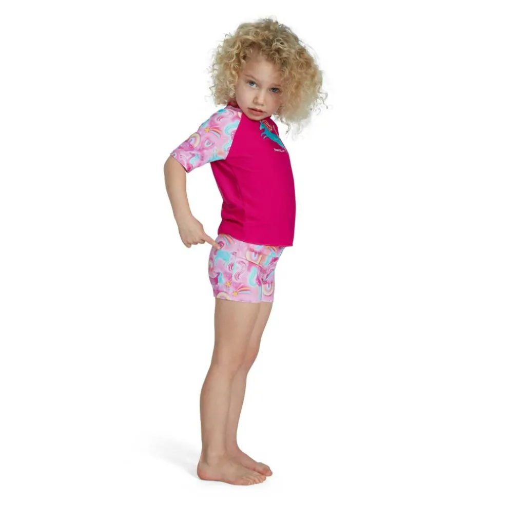 Kids' Short-Sleeve Performance Gym Top
