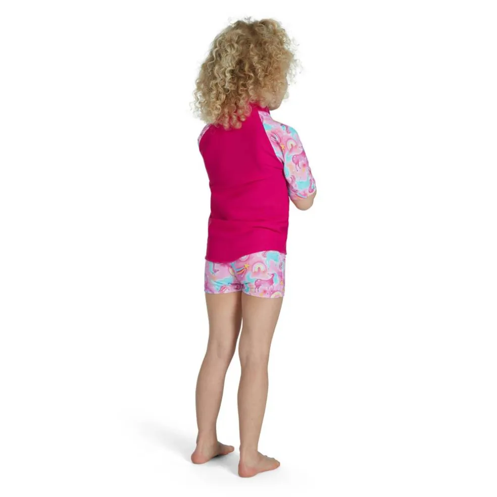 Kids' Short-Sleeve Performance Gym Top