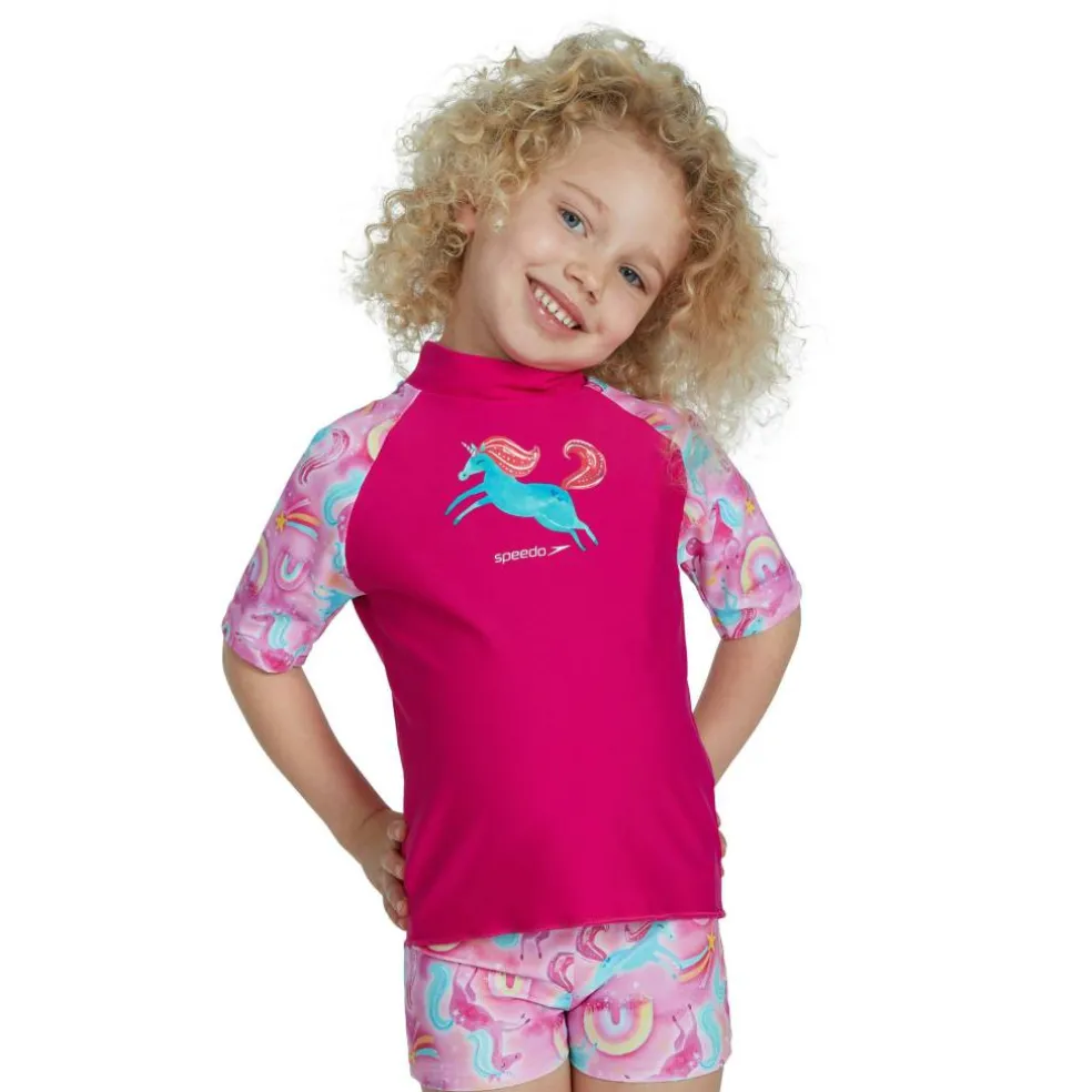 Kids' Short-Sleeve Performance Gym Top