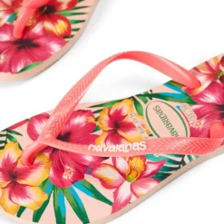 Kids' Slim Palette Glow Velvet Rose Flip Flops