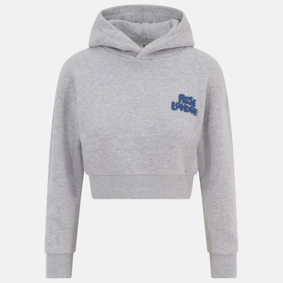 Kids Sports Crop Hoodie