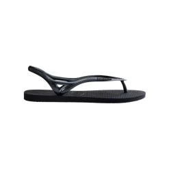 Kids' Sunny Black Flip Flops