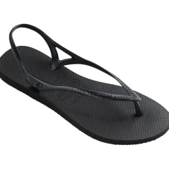 Kids' Sunny Black Flip Flops