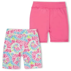 Kids' T Dye Swrl Jersey Jogger Shorts