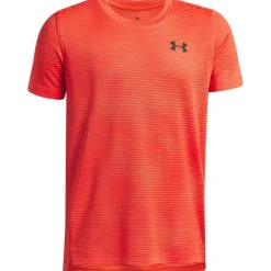Kids' Tech Vent Jacquard Short Sleeve Performance Gym Top