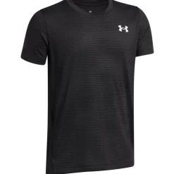 Kids' Tech Vent Jacquard Short Sleeve Performance Gym Top