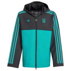 Kids' Terrace Icons Liverpool Long Sleeve Licensed Rain Anorak