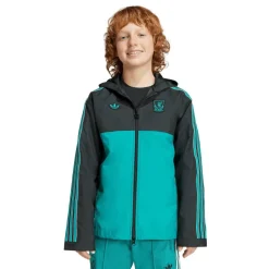 Kids' Terrace Icons Liverpool Long Sleeve Licensed Rain Anorak