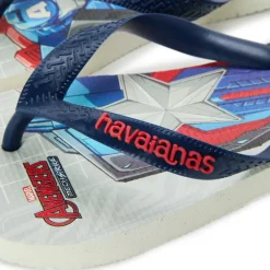 Kids' Top Marvel II Blue Water Flip Flops