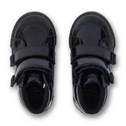 Kids Tovni Hi Stardust Patent Boots
