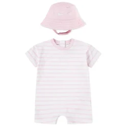 Kids' Towel Terry Romper Short Sleeve Pyjama Set