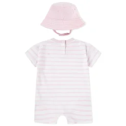 Kids' Towel Terry Romper Short Sleeve Pyjama Set
