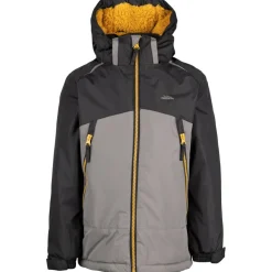 Kids' Trespass Adjustable Hood Lightweight Waterproof Jacket