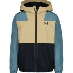 Kids' Windbreaker Water-Repellent Windproof Hooded Long Sleeve Rain Anorak