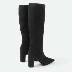 Knee-High Suede Boots Woman