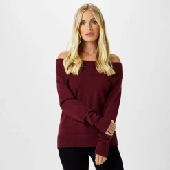 Knitted Bardot Jumper