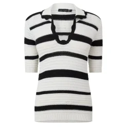 Knitted Polo Short Sleeve Top