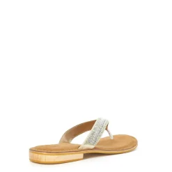 Labyrinth Beaded Toe Post Sandals