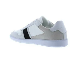 Lace Up Mix Trainers
