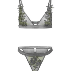LADIES BRA-GREEN