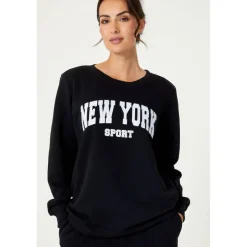 Ladies NYC Slogan Sweat Set