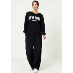 Ladies NYC Slogan Sweat Set