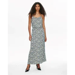 Ladies printed maxi dress.