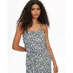 Ladies printed maxi dress.