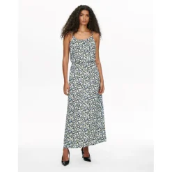 Ladies printed maxi dress.