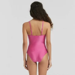 Lattice Plunge Swimsuit