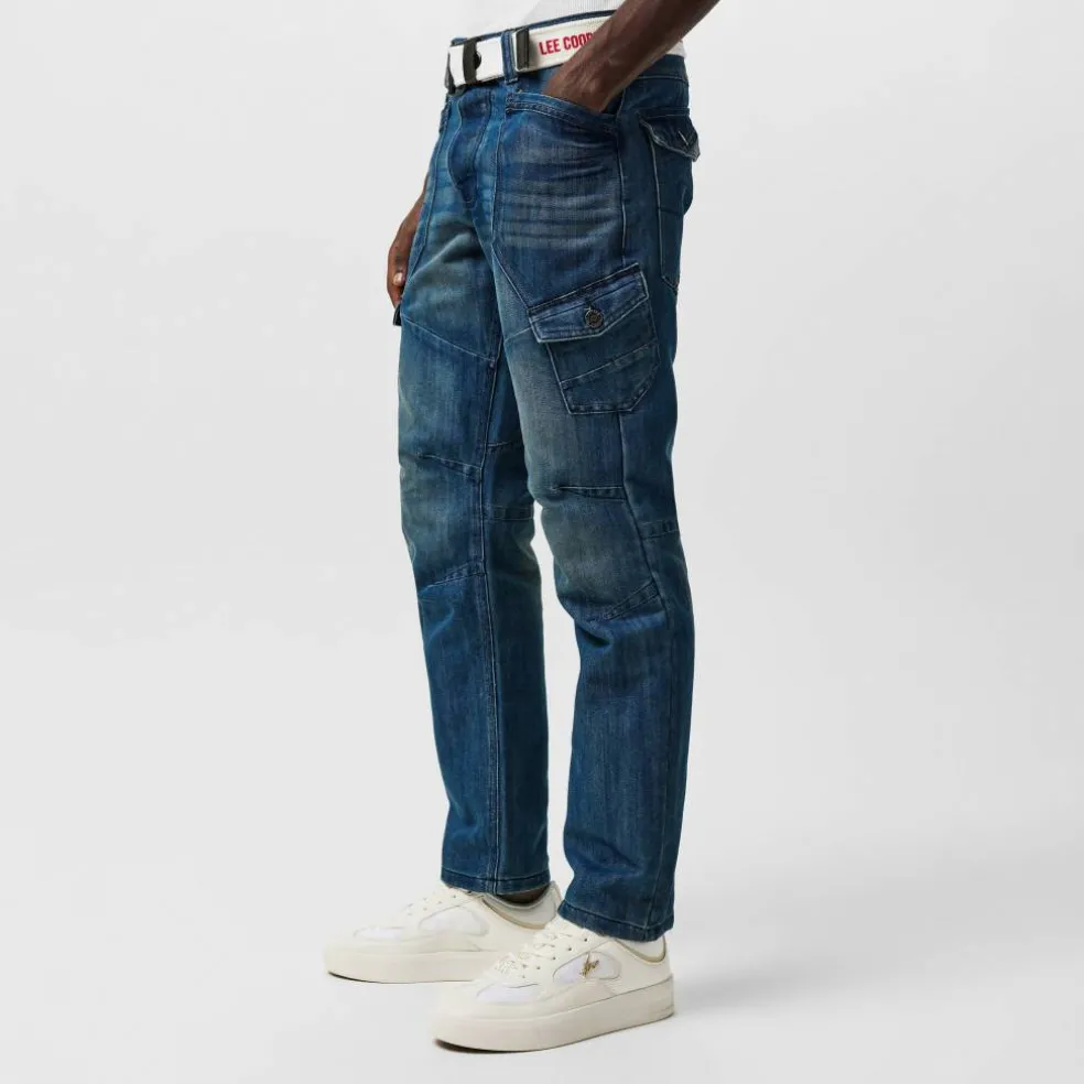 LC Belted Cargo Jeans Mens