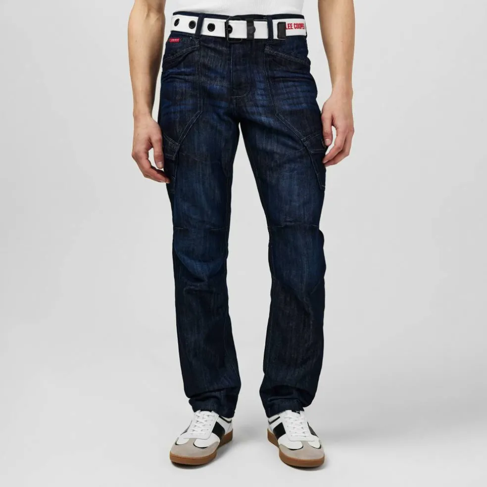 LC Belted Cargo Jeans Mens