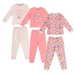 Leopard Pyjamas 3pk Girl