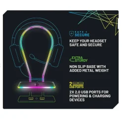 Light Up Gaming Headset Stand