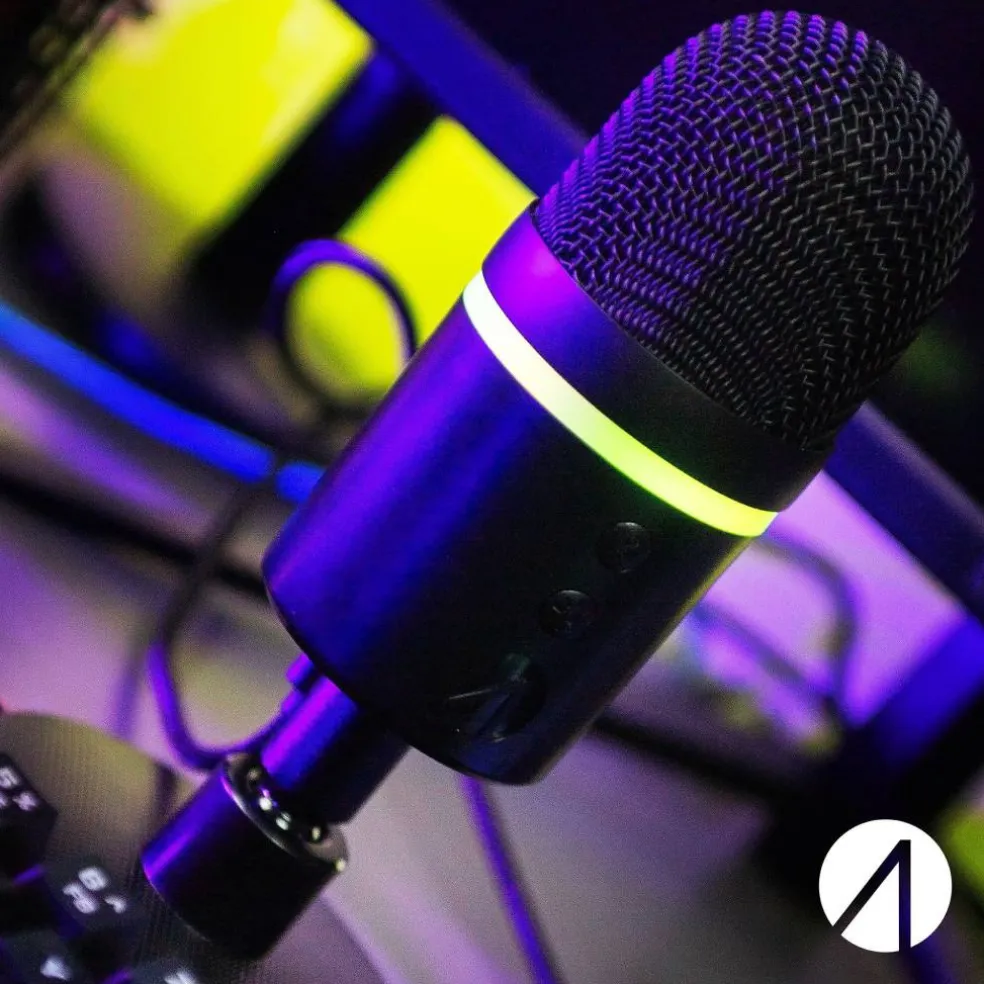 Light Up USB Streaming Microphone