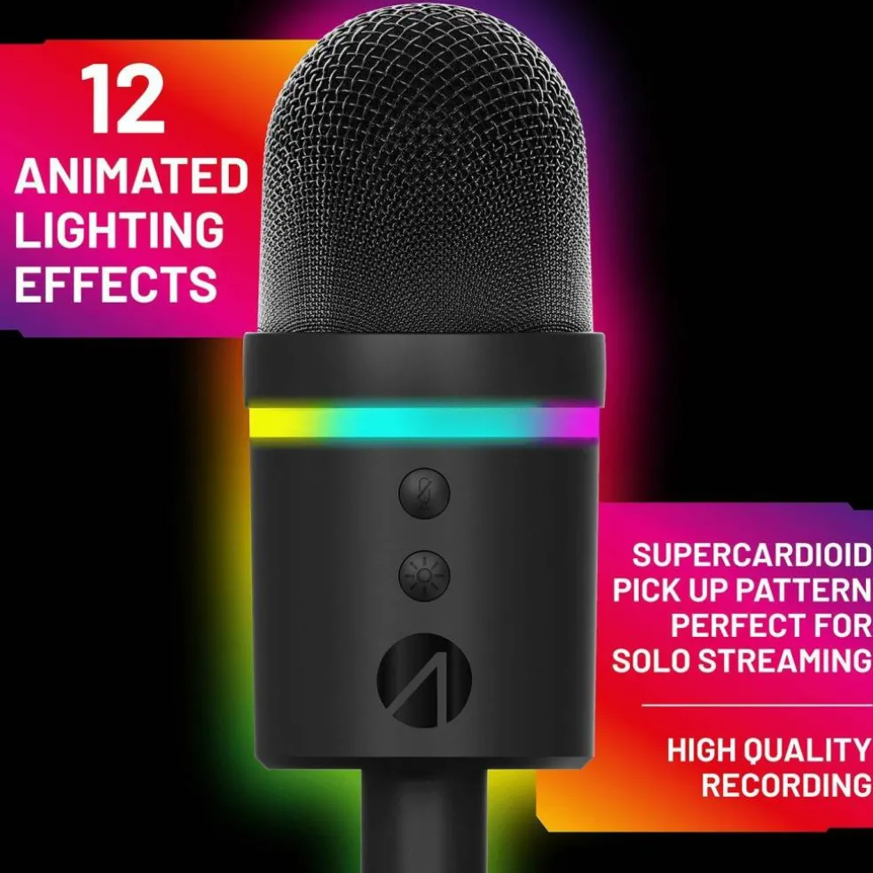 Light Up USB Streaming Microphone