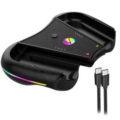 Light-Up Play & Charge Comfort Controller compatible with Nintendo Switch Joy-Con controllers