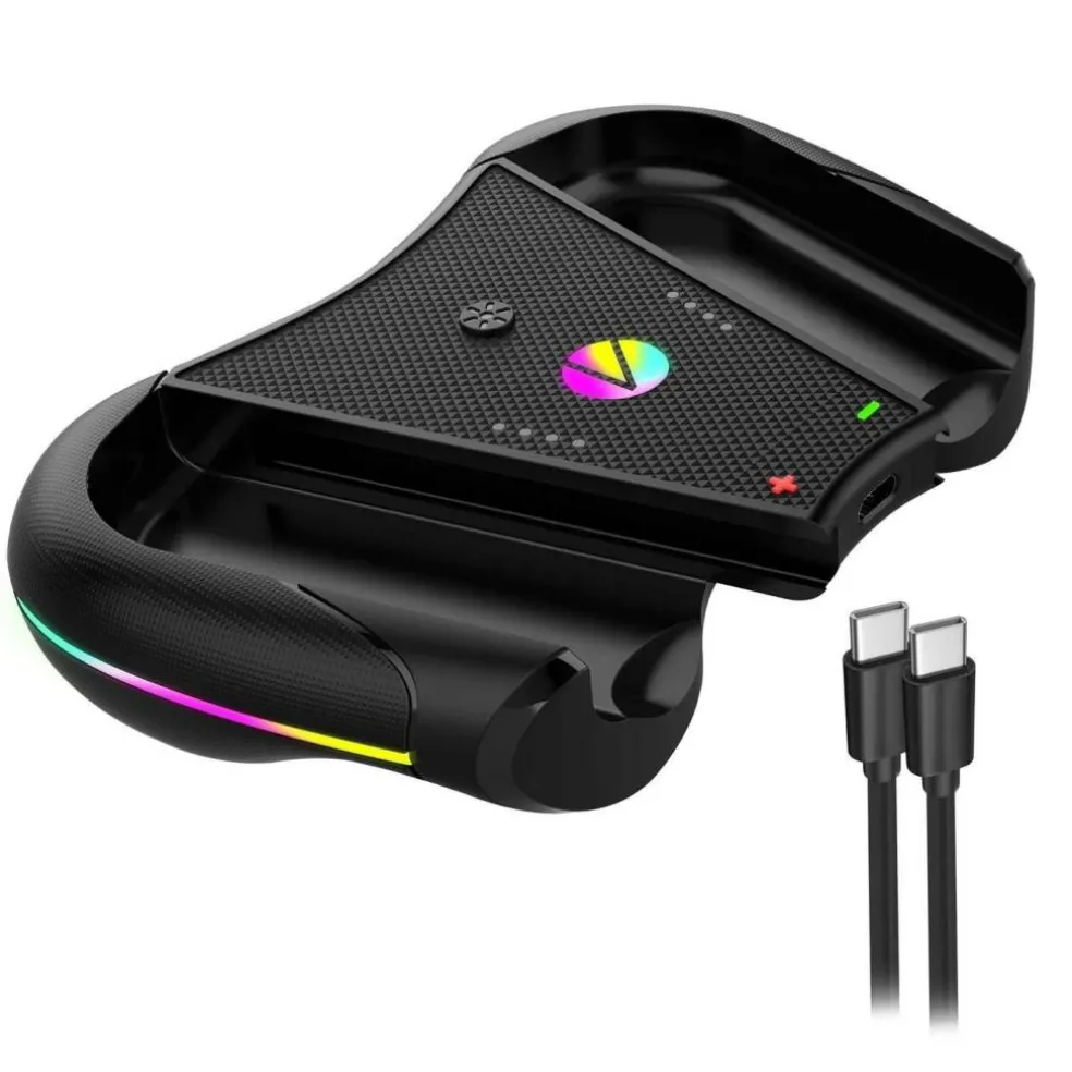 Light-Up Play & Charge Comfort Controller compatible with Nintendo Switch Joy-Con controllers