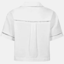 Linen Broderie Shirt